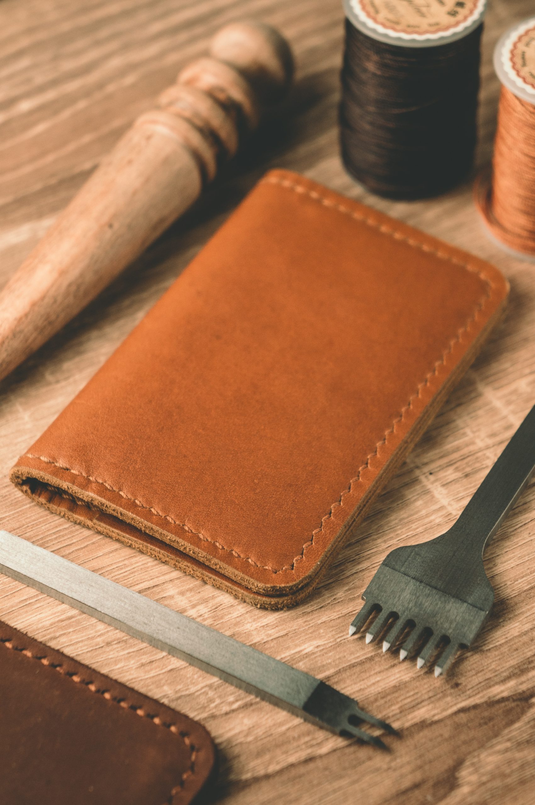 Functional processing of leather