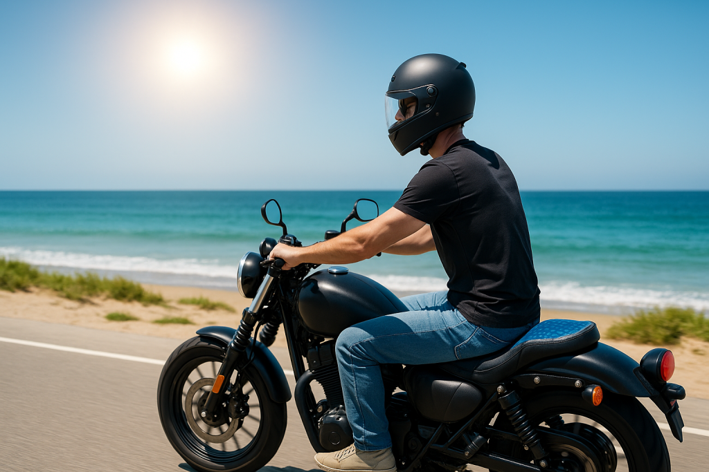 Cooling Leather Motorcycle Seat Cushion: New Tech to Beat Summer Heat